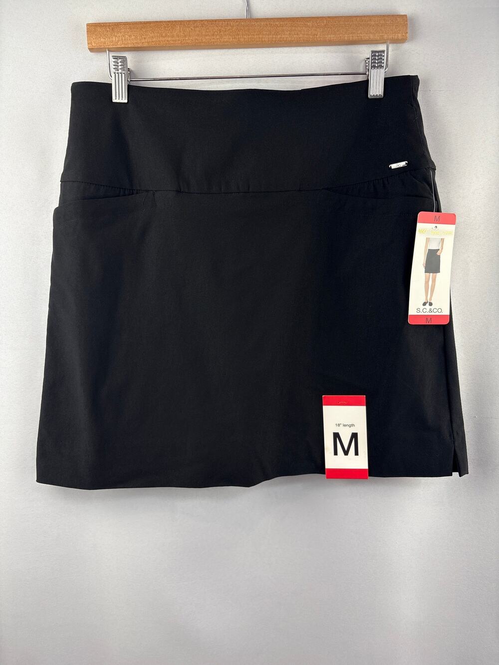 Women’s S.C. &Co. Medium Black Sports Skort